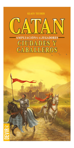 Catan: Ampliación 5-6 Jugadores Ciudades Y Caballeros