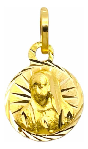 Dije Medalla Virgen De Guadalupe (busto) Chica Oro 14k