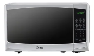 Horno De Microondas Midea 0.7 Ft Cu 20l Silver Puerta Espejo