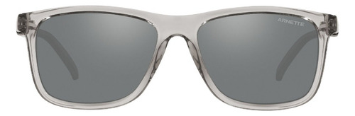 Lente De Sol Arnette 0an4276 Dude Pillow Dude Negro Grey Mirror Silver Grey Transparent Grey/transparent