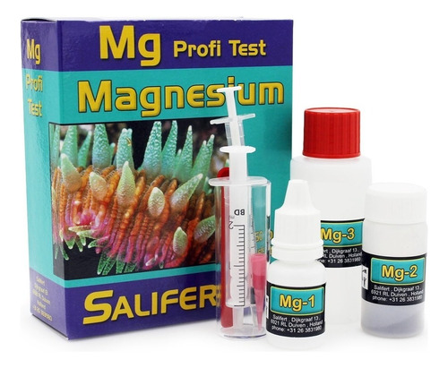 Test Magnesio 50 Pruebas Salifert- Acuario Marino