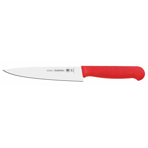 Cuchillo Para Carne 8puLG Tramontina 24620/078 -rojo