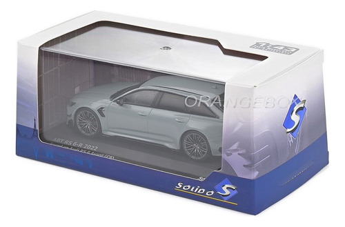 Audi Rs6-r (c8) Abt 2022 1:43 Solido Cinza