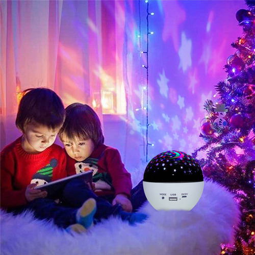 De Proyector Star Projector Galaxy Led Con Luz Nocturna,