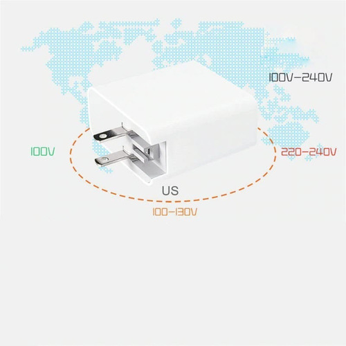 Cargador Rapido Usb Tipo C, 65w Apple Macbook Pro Air iPad