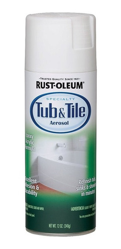 Tub & Tile Blanco Para Bañeras Lavatorios Y Duchas 340grs