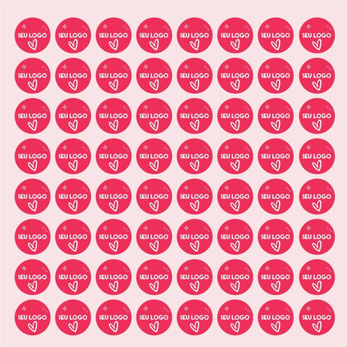 2400 Adesivos Selos Para Cartão Fidelidade Personalizado