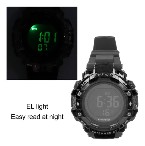 Reloj Electrónico Deportivo Digital Con Pantalla Led Grande