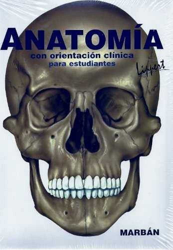 Anatomãâa, De Lippert, Herbert. Editorial Marban, Tapa Blanda En Español