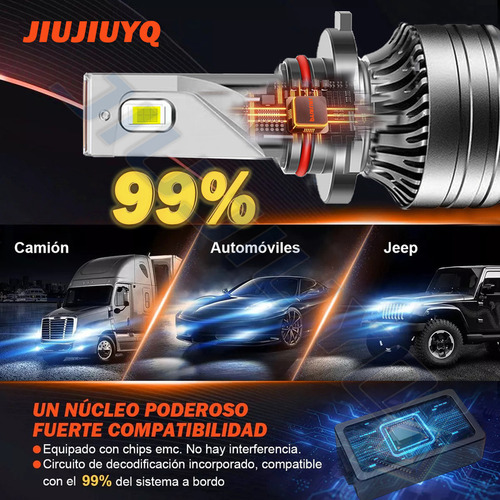 9005 H11 H8 Kit Faros Led Para Honda Cr-v 2015 16 A 2022 G