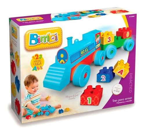 Imagen 2 de 3 de Bimbi Tren Didáctico 01-0245