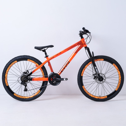 Bicicleta Viking X Shimano 21v - Laranja - Tuff X-35