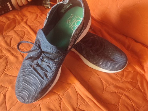 Tenis Skechers Unisex Talla 7mx (27cm) (Usado)
