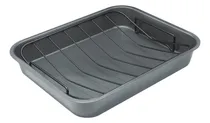 Comprar Asadera Rectángular Con Rejilla Antiadherente 37x29x5cm