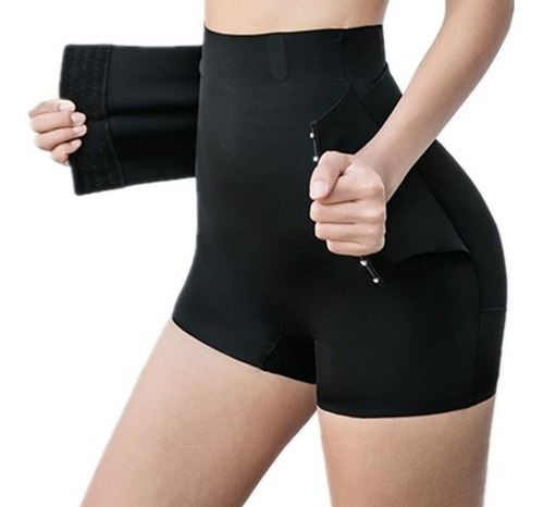 Calzon Faja Con Broches Con Relleno For Gluteos Invisible