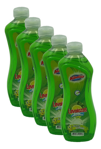 Lavaloza Albalux - 500ml - Limón - Pack 5 Unid