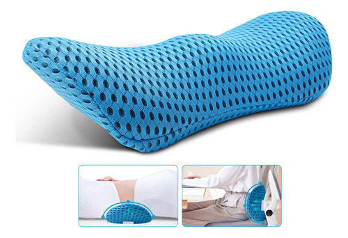 Almohada Lumbar Neocushion Apoyo Ergonómico Para Aliviar Dol