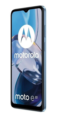 Celular Motorola Moto E22 3/32gb Ram Azul Alclick Nuevo Gtía