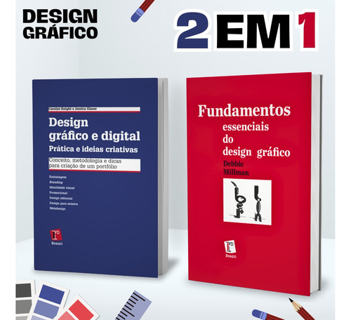 Combo Design Gráfico - Fundamentos Essências Do Design Gr