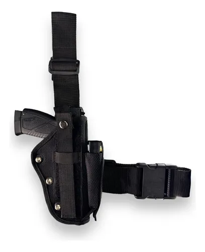 comprar Piernera Tactica Pistola Universal Porta Cargador Ajustable 