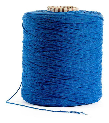 Barbante Ou Linha Para Crochê Colorido Nº 8 - Azul Anil