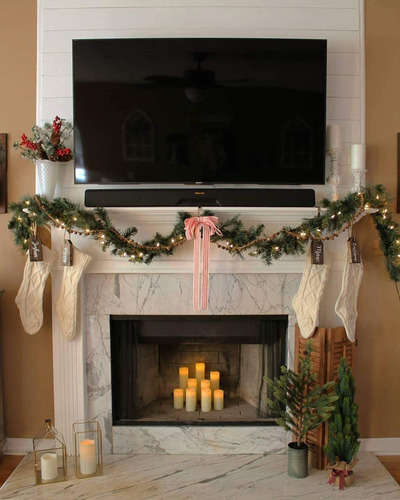 Bx Paquete De 4 Medias De Navidad For Fiestas Familiares