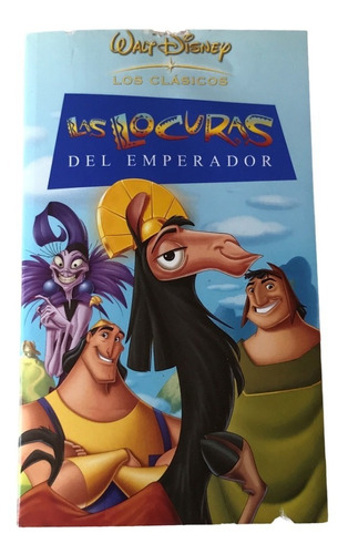 Disney Las Locuras Del Emperador Vhs Pelicula En Español 
