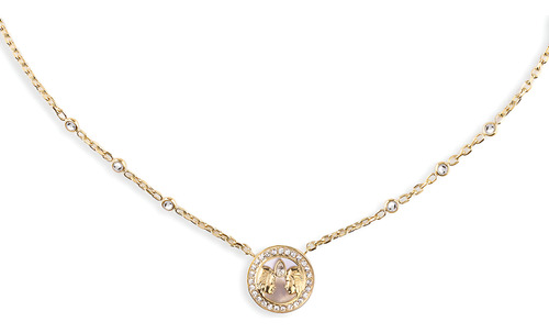 Collar Guess Mujer Guess My Sign Geminis Dorado Dorado