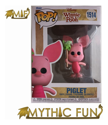 Funko Pop Disney Winnie The Pooh - Piglet 1514 (Usado)