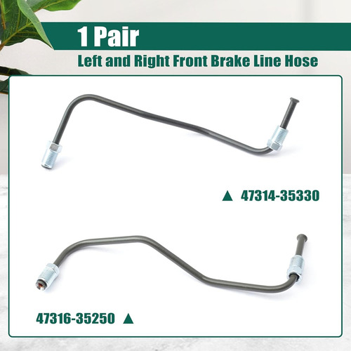 1 Par 47316-35250 47314-35330 Li De Freno Delantero Izquierd