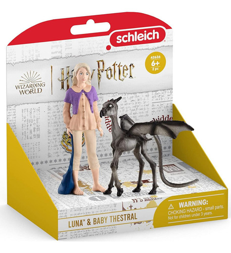 Conjunto 2 Harry Potter Schleich Luna Lovegood Y