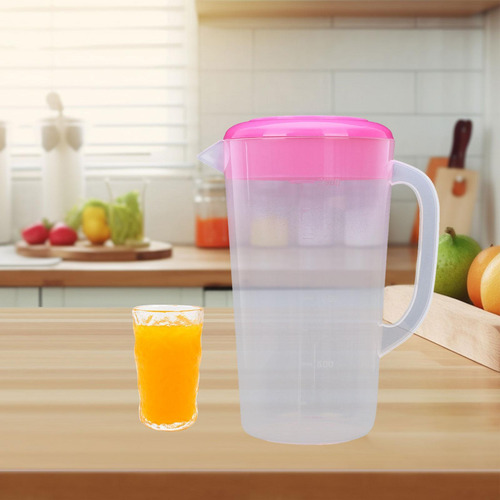 Jarra De Agua De Jarra De Agua Con Mango De Té 2000 Ml Rosa