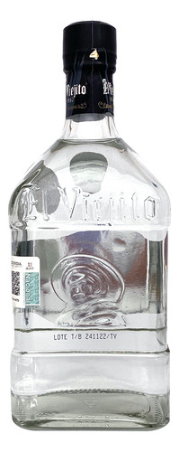 Tequila El Viejito Plata 35.5º Extra Suave 750 Ml