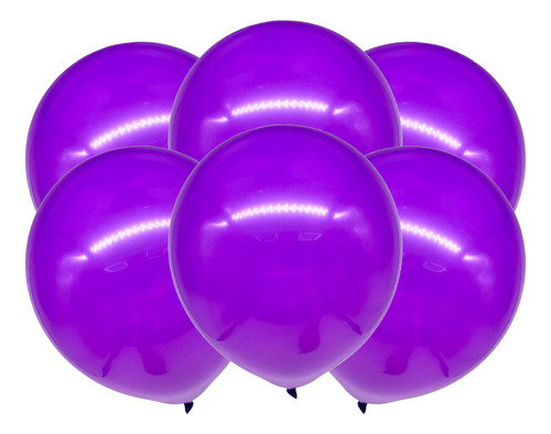 50 Balão Bexigas N9 Decoração Violeta Mais Cor E Brilho