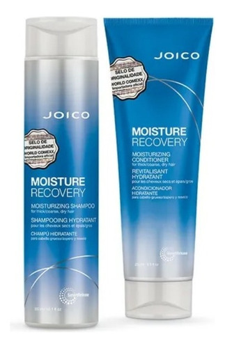  Kit Joico Moisture Recovery Shampoo 300ml Cond 250ml