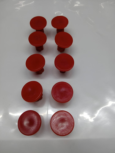 Juego De 10 Chupetas Sacabollos Profesionales 25mm