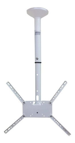 Imagem 2 de 3 de Suporte Teto Sky30 Branco Tv 26 A 42 46 50 55 56 Giro360º