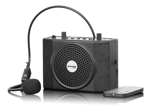 Parlante Portátil C/ Micrófono Vincha Bluetooth Fm Mx400 Bt