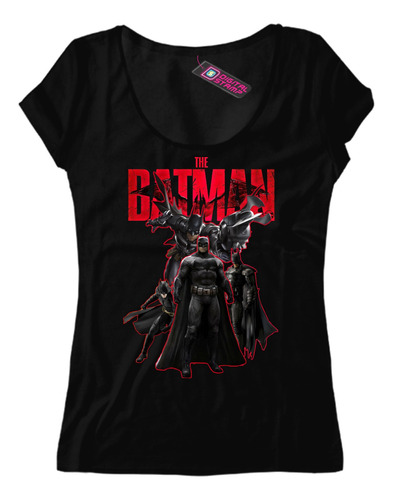 Remera Mujer Marvel The Batman Comics Superheroes Mv5 Dtg