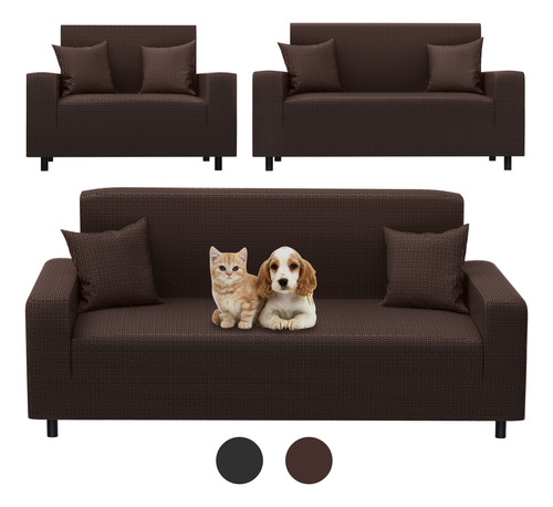 Cubre Sofá Protector 3 Plazas Para Sofá De Casa Sala Stretch
