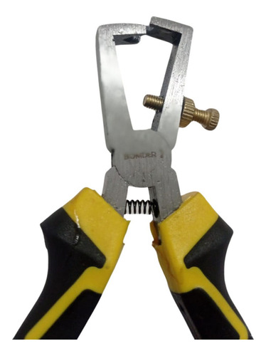 Alicate Desencapador Automático Fios 8 203mm Amarelo/preto