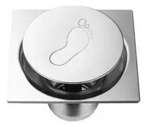 Comprar Rejilla Centro Piso Tapa Ciega Push Acero Inox Cromado 10x10