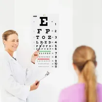 Comprar Tabla Oftalmológica De Snellen De 20 Pies Para Exámenes Ocul