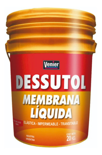 Membrana Liquida Venier X20lts Blanca - Mundo Color Tsas