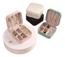 Comprar Organizador Joyas Bijou Caja Alhajero Anillos Collares Aros Color Negro