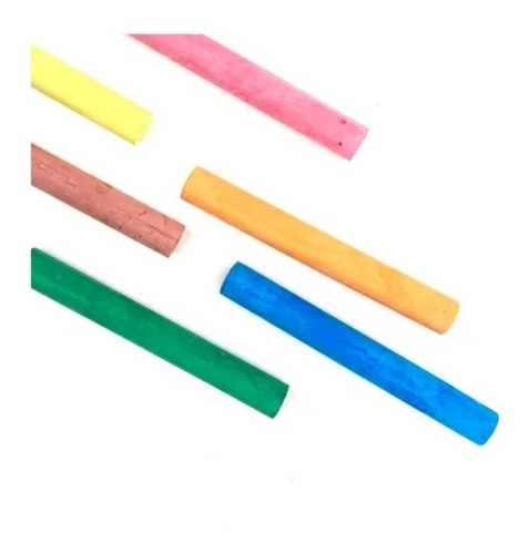 Imagen 4 de 4 de Caja X 144 Tizas Alborada Colores Intensos