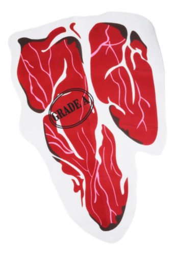 Steak Costume Role Playing Funny Beef Costume For Parties
