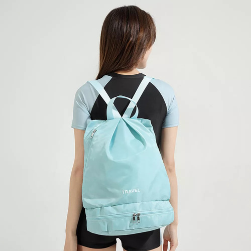 M Mochila De Natación Con Compartimento Para Zapatos -