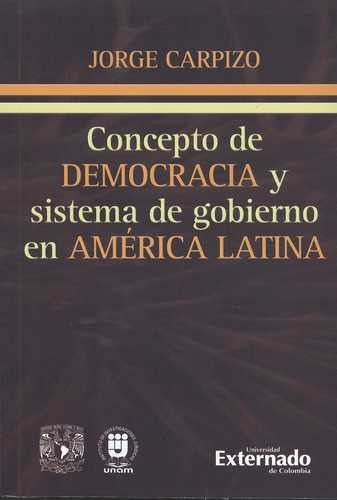 Libro Concepto De Democracia Y Sistema De Gobierno En Améri