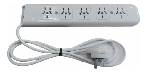 Imagen 1 de 5 de Zapatilla Prolongador Electrica 5 Tomas 3 M Cable Multinorma